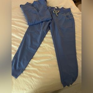 Brand new pair of figs ceil blue